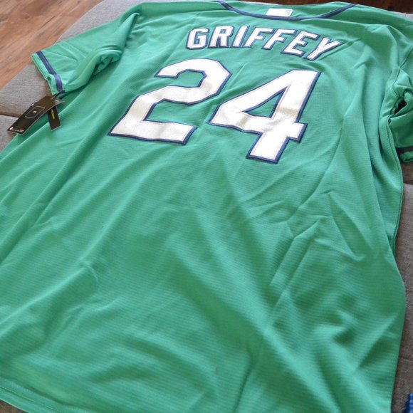 Brand NEW Ken Griffey Jr #24 Seattle Mariners Jersey Men's XL - Picture 10 of 10
